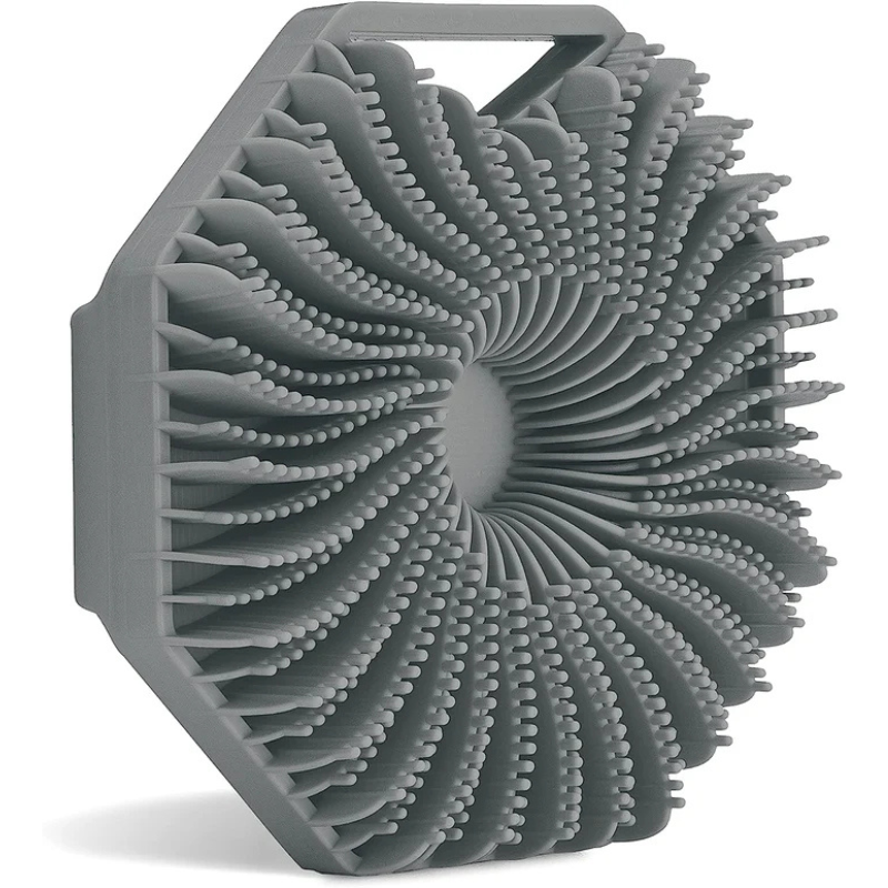 Hygiënische lichaamspeelingborstel voor een stralende huid