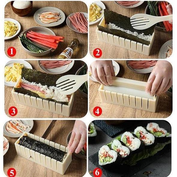 Sada na výrobu sushi: Připravte si sushi snadno doma 