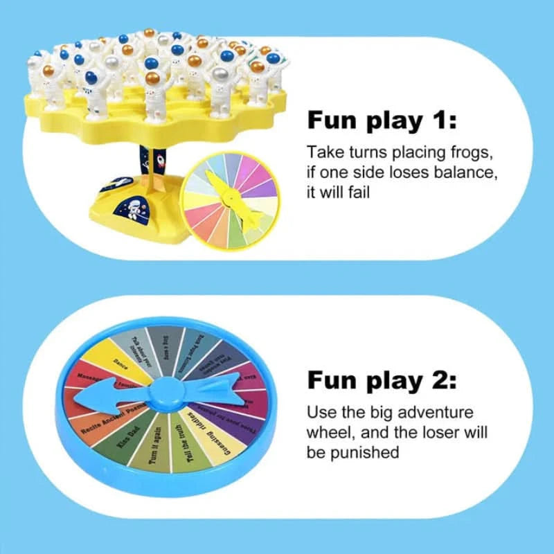 Jeu d’équilibre astronautes pour stimuler l’apprentissage