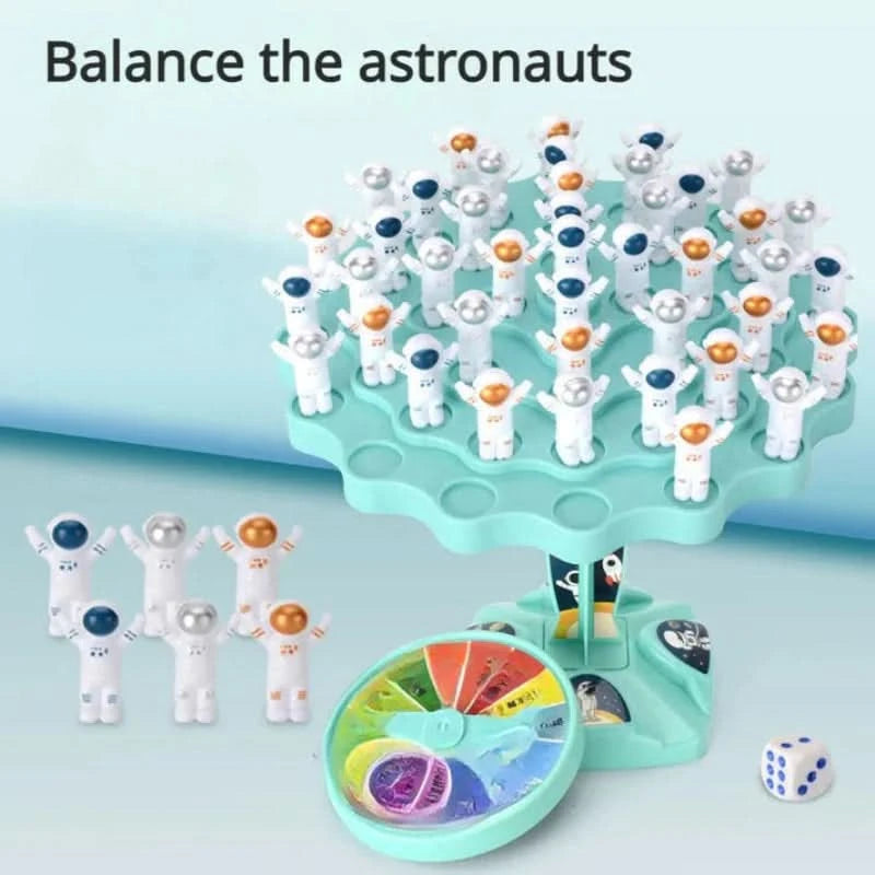 Jeu d’équilibre astronautes pour stimuler l’apprentissage
