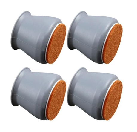 Proteggi i tuoi pavimenti con questi tappi in silicone per piedi di mobili (x16) 