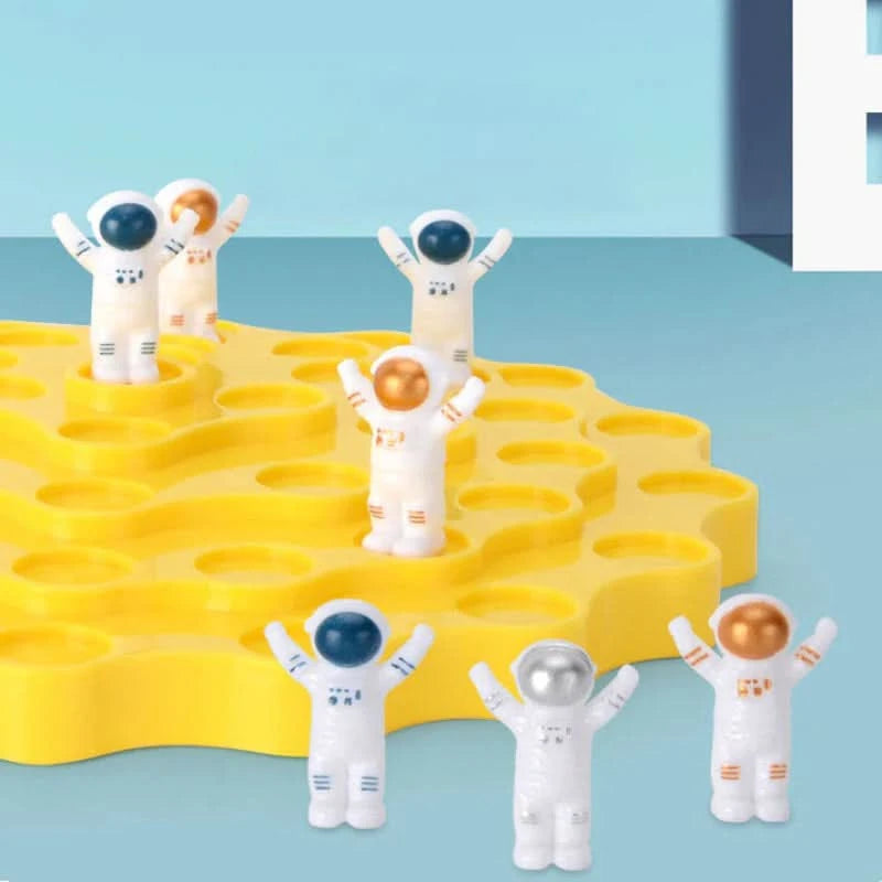 Jeu d’équilibre astronautes pour stimuler l’apprentissage