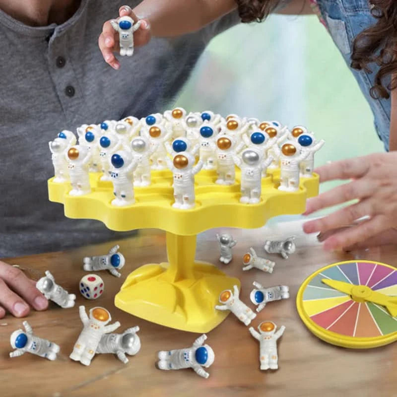 Jeu d’équilibre astronautes pour stimuler l’apprentissage