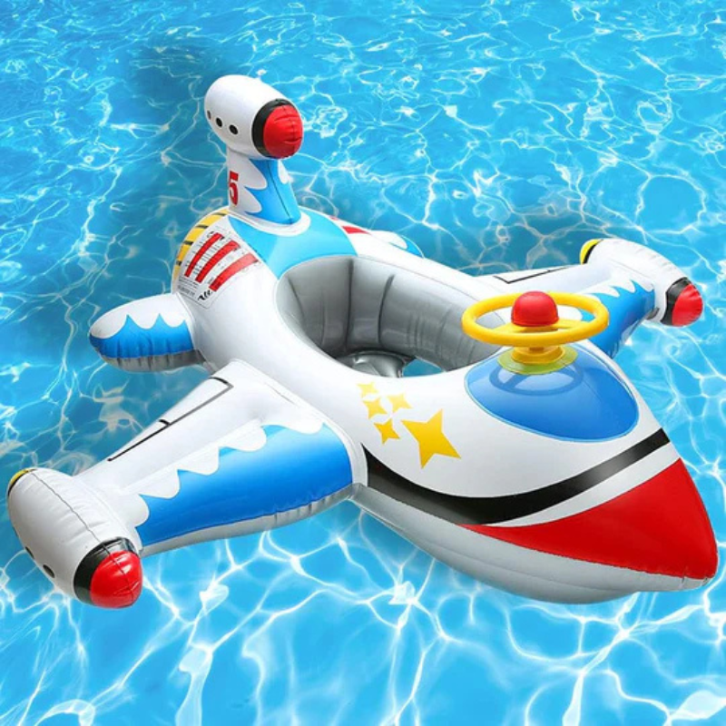 Bouée enfant style avion pour jouer dans l’eau
