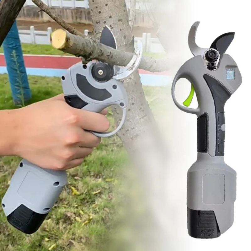 Elektromos metszőolló készlet a fáradság nélküli metszéshez 