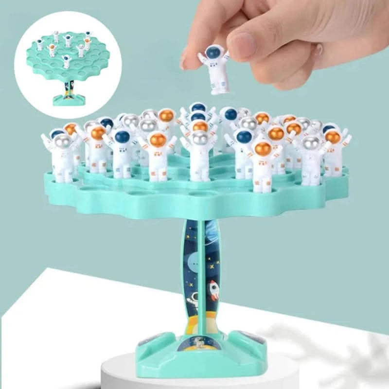 Jeu d’équilibre astronautes pour stimuler l’apprentissage
