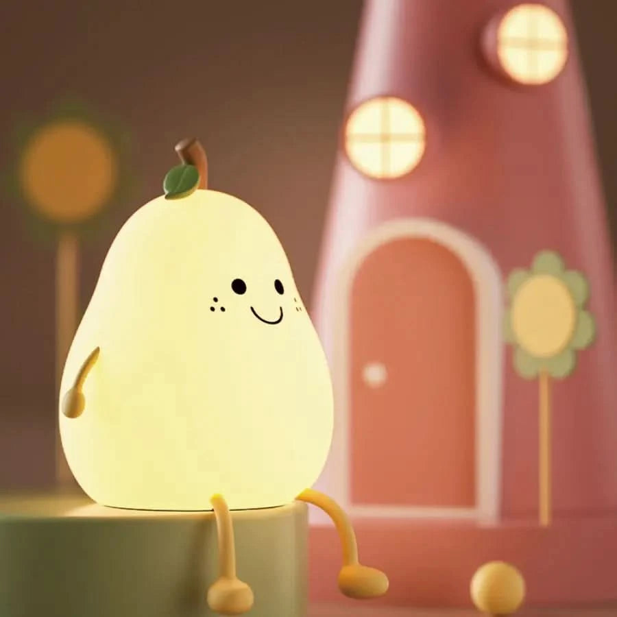 Luce notturna in silicone ricaricabile per bambini 
