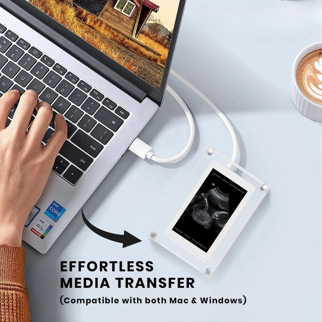 Marco digital luminoso para recuerdos inolvidables 