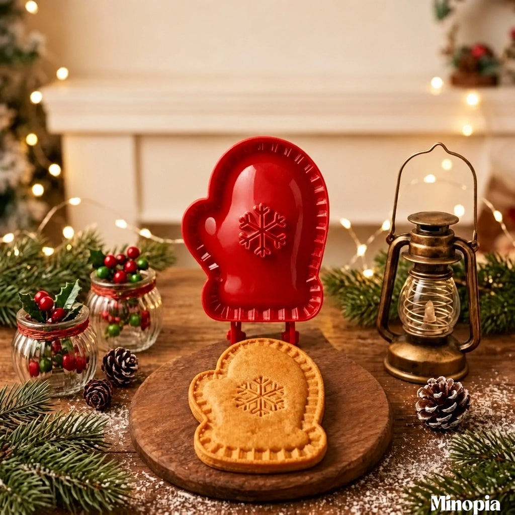 Formine natalizie per mini dolcetti – dolci di festa e d'autunno, 16 tagliabiscotti per alimenti