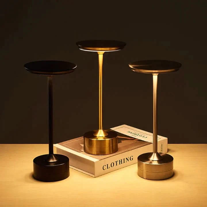Wireless LED lamp with an elegant and touch-sensitive design – MINOPIA