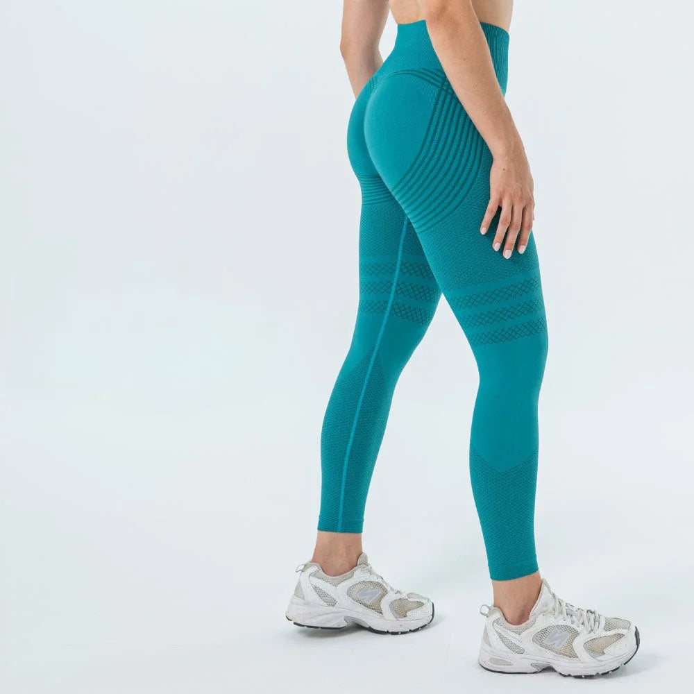Anti-cellulite-leggings — Petrol, foto 10
