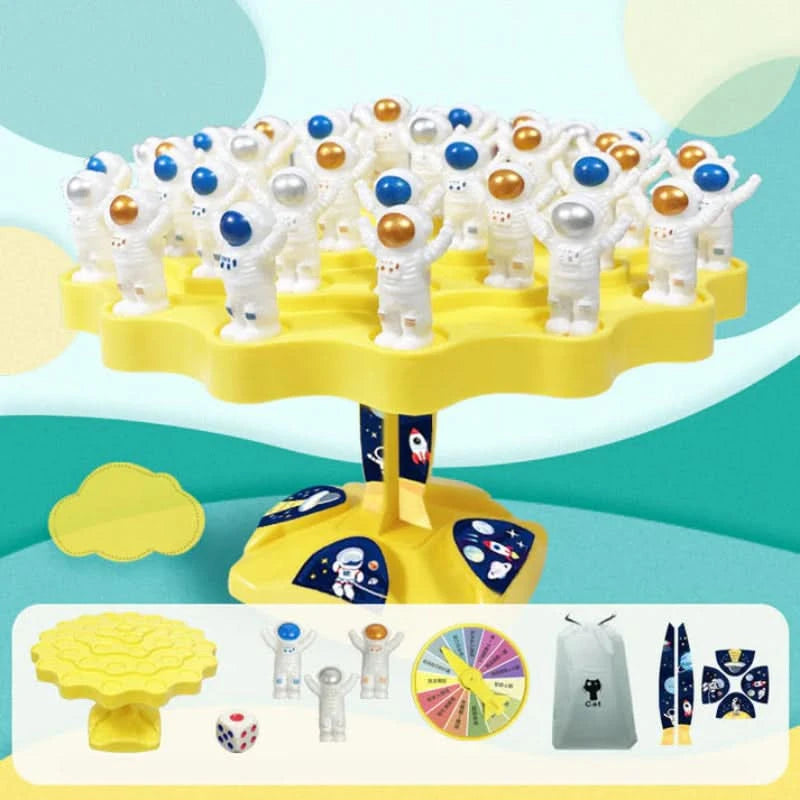 Jeu d’équilibre astronautes pour stimuler l’apprentissage